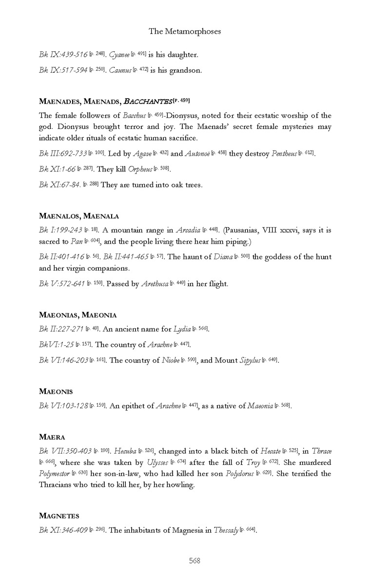 Ovid: The Metamorphoses - Page 568